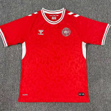 2024 Denmark Home Fans Soccer Jersey