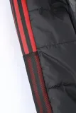 22/23 Man Utd Black Hooded Cotton Coat White Edge (白色边) 棉衣