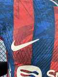 24/25 BAR  Red and Blue Special Edition  Player Version Soccer Jersey
