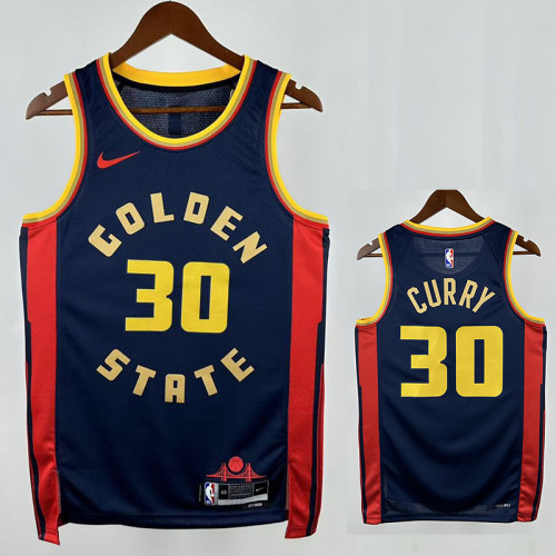 24/25 WARRIORS CURRY # 30 City Edition Top Quality Hot Pressing NBA Jersey