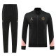 24/25 PSG Black Jacket Tracksuit#03