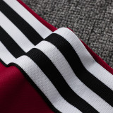25/26  Man Utd Maroon Kids Jacket Tracksuit #E967(童装)