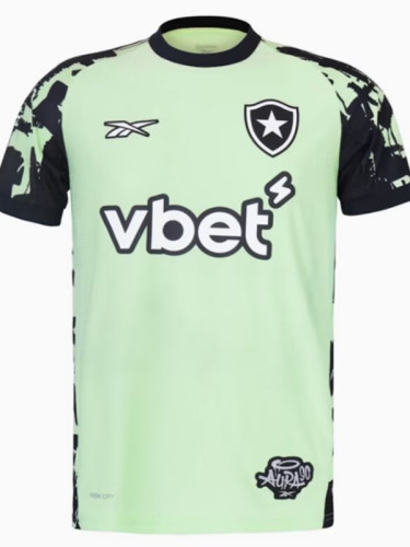 25/26 Botafogo Goalkeeper Light Green Fans Soccer Jersey