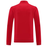 24/25  Bayern Red Jacket Tracksuit
