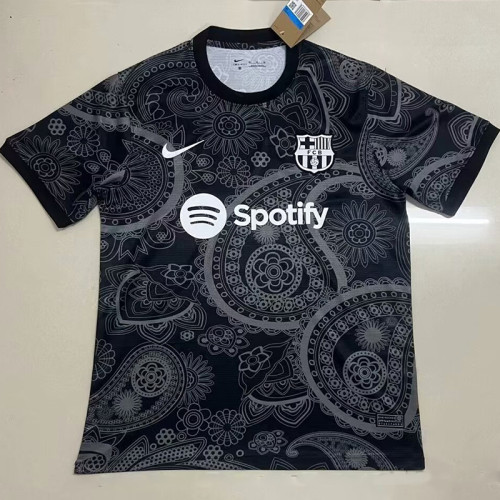 24/25 BAR Black Flower Puzzle Training shirts