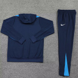 24/25 CHE  Dark Blue Hooded  Tracksuit