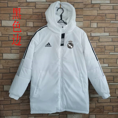22/23 RMA White Hooded Cotton Coat Black Edge (红色边) 棉衣