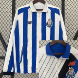 24/25  Porto White  & Blue Double Sided Windbreaker (双面风衣)