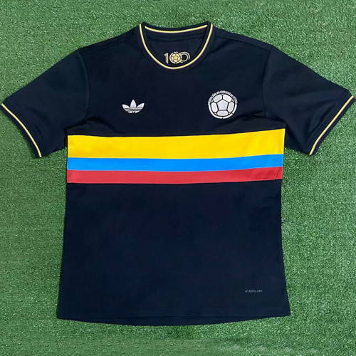 24/25 Colombia Black Anniversary Edition Fans Soccer Jersey