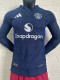 24/25 Man Utd Away Long sleeve Player Version Soccer Jersey（长袖）