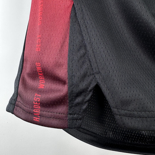 23/24 HEAT Black &Red City Edition Top Quality NBA Pants