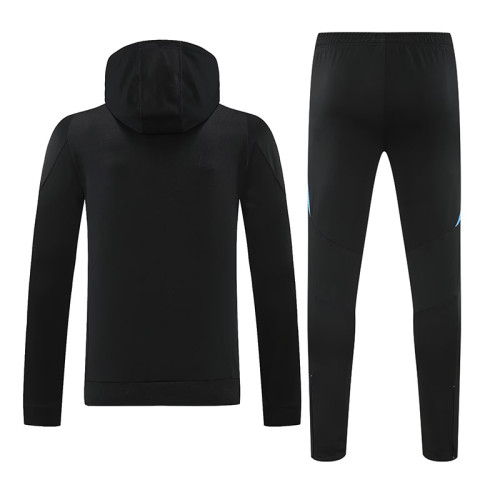 25/26 Argentina Black Hooded  Tracksuit