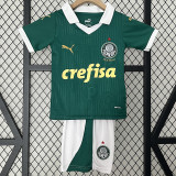 24/25 Palmeiras Home Kids Soccer Jersey