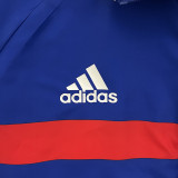 1998 French Retro Blue&White Sided Windbreaker (双面风衣)
