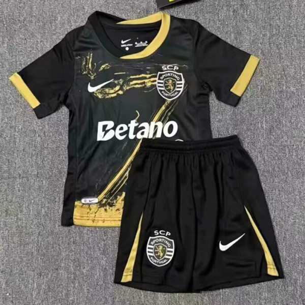 24/25 Sporting Lisbon Third Kids Soccer Jersey