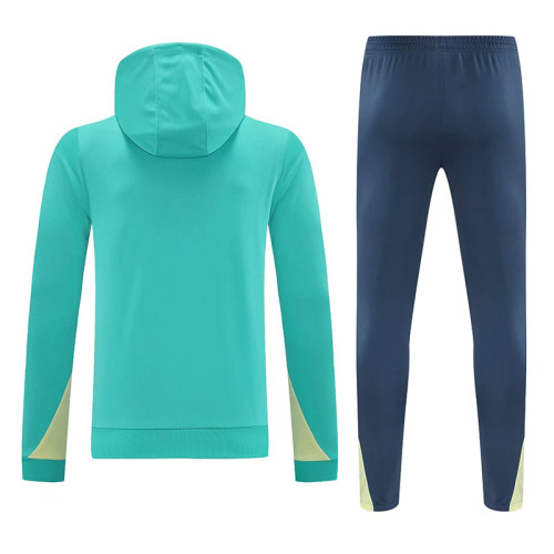 24/25 Club America Green Hooded  Tracksuit
