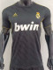2011/2012 RMA Away Black Retro  Soccer Jersey