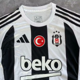 24/25 Beşiktaş Home Fans Soccer Jersey