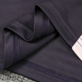 24/25 ARS Grey Purple KidsHalf Pull Tracksuit  (童装、半拉链)