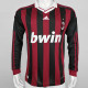 2009/2010 ACM Home Long Sleeve Retro Soccer Jersey (长袖)