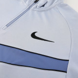 2024 NK Blue Grey Half Zip Sportswear # NB07(半拉链)
