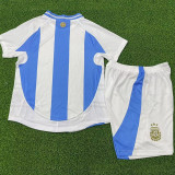 24/25  Argentina Home Kids  Player Version Soccer Jersey （童装球员）