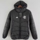 24/25 Flamengo Black Hooded Cotton Coat 连帽棉衣