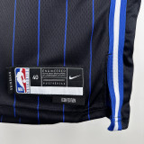 22/23 Magic WAGNER #22 Black Away Top Quality Hot Pressing NBA Jersey（黑色条纹）