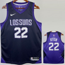 2017/18 SUNS AYTON #22 Royal Blue City Edition Top Quality Hot Pressing NBA Jersey 2017/18 SUNS AYTON #22 Royal Blue City Edition Top Quality Hot Pressing NBA Jersey