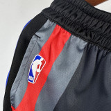 23/24 NETS Black City Edition Top Quality NBA Pants (涂鸦)
