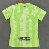 24/25 BAR Third Women Soccer Jersey(女、大胸花）
