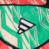 24/25 ARS Red Green Inkjet Half Pull Tracksuit # B989 (半拉链)