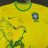 22/23 Brazil Yellow Bird Special Edition Fans Soccer Jersey