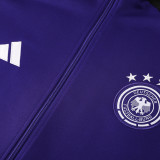 24/25  Germany Purple Jacket Tracksuit(02)