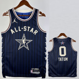 23/24 ALL-STAR TATUM #0 Blue Top Quality Hot Pressing NBA Jersey