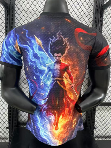 25/26 Japan Nezha Red &Blue Special Edition Player Version  Soccer Jersey