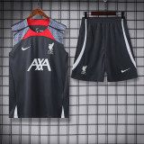 24/25 LIV Dark Grey Tank top and shorts suit （深灰）