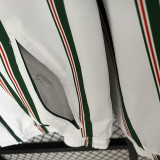 23/24 JUV White & Dark green Double Sided Windbreaker (双面风衣)
