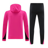24/25 CHE Red Pink Hooded  Tracksuit