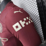 24/25 Man City Third Long Sleeve Player Version Player Version Soccer Jersey
