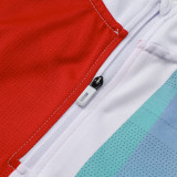 24/25 ARS Red & Blue Jigsaw puzzle Kids Half Pull Tracksuit  (童装、半拉链)