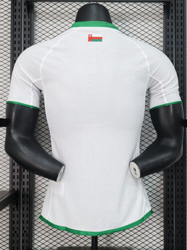 2024 Oman Away White Special Edition Player Version Soccer Jersey