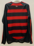 25/26 Flamengo Home  Long Sleeve Fans Soccer Jersey