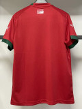 22/23 Morocco Home World Cup Fans Soccer Jersey