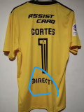 24/25 Colo-Colo Yellow Goalkeeper  Fans Soccer Jersey（Advertisement ）（广告、字样）