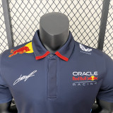 2024 F1 Red Bull #11 Royal Blue Polo Racing Suit (有领11号车)