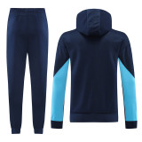 24/25 CHE Royal Blue Hooded Jacket Tracksuit#01