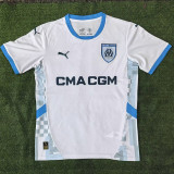 24/25 Marseille Home Fans Soccer Jersey