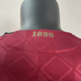 2024 Belgium Home Long Sleeve  Player Version Soccer Jersey(长袖)