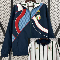 2023 Italy Dark green & White Double Sided Windbreaker (双面风衣) 2023 Italy Dark green & White Double Sided Windbreaker (双面风衣)